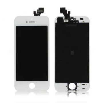 iPhone 5S/iPhone SE Skärm LCD display Vit AAA Kvalité