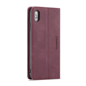 Fodral - iPhone X/XS - CaseMe Vinröd