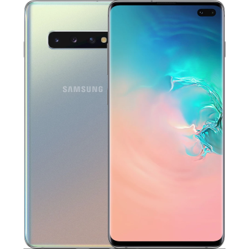 Begagnad Samsung S10 Plus 128GB Silver Grade A