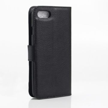 Svart plånboksfodral i läder — iPhone 7/8/SE 2020 