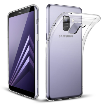 Skal Silikon till Samsung A7/A8 2018 transparent