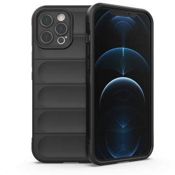 Skal iPhone 12 PRO MAX - MS Skyddsskal Svart