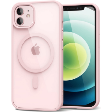 Skal magsafe för iPhone 12 Rosa