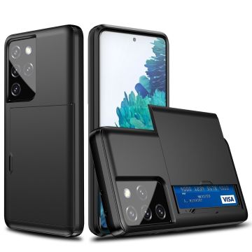 Samsung Galaxy S21 Ultra 5G stötsäkert Skal svart