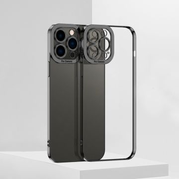 Skal iPhone 13 Svart Galvaniserad trasparent