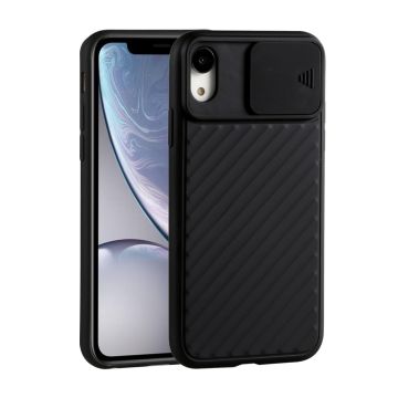 Skal iPhone XS Max med kamera skydd TPU Svart