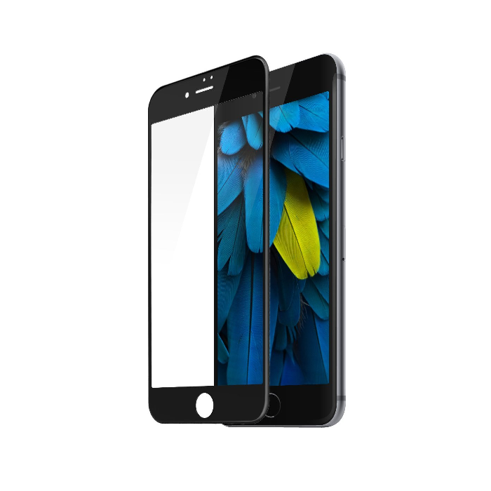 Skärmskydd Full Glue 2.5 iPhone 6/6S Plus Svart 