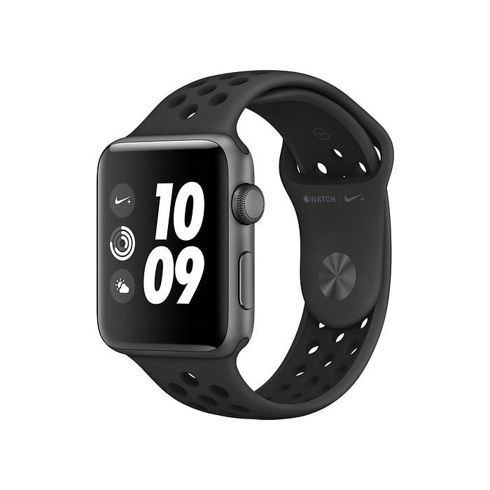 Apple Watch 3 Nike+ 42mm GPS Svart Grade B Apple Watch 3 Nike+ 42mm GPS Svart Grade B