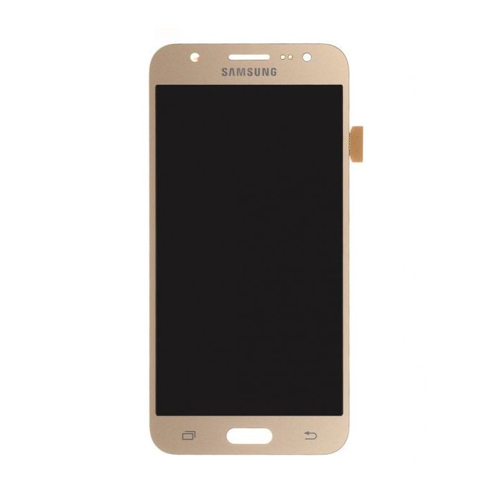 Skärm Samsung Galaxy J5 2015 original Guld