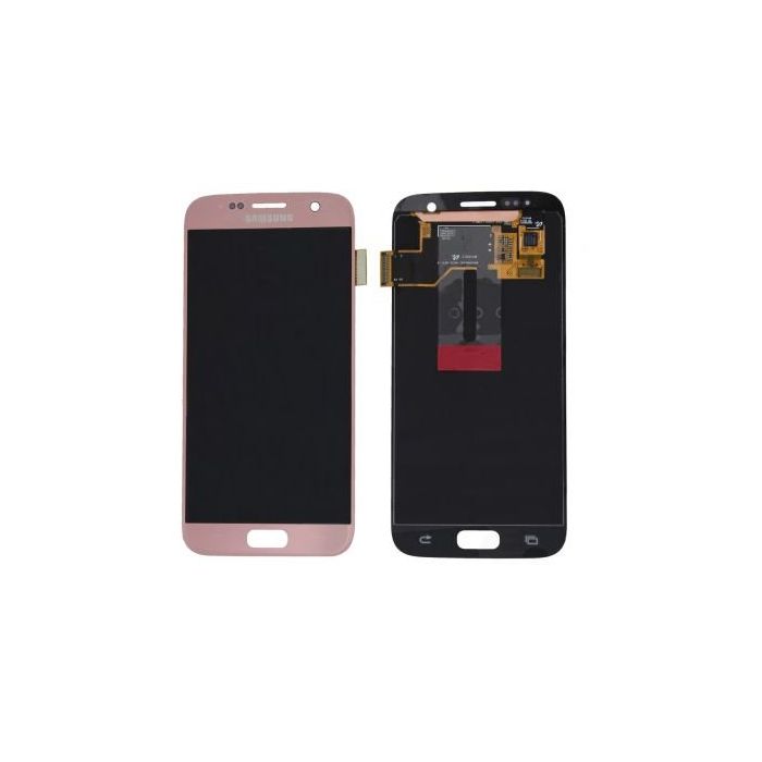 Skärm Samsung Galaxy S7 original Rosa Skärm Samsung Galaxy S7 original Rosa