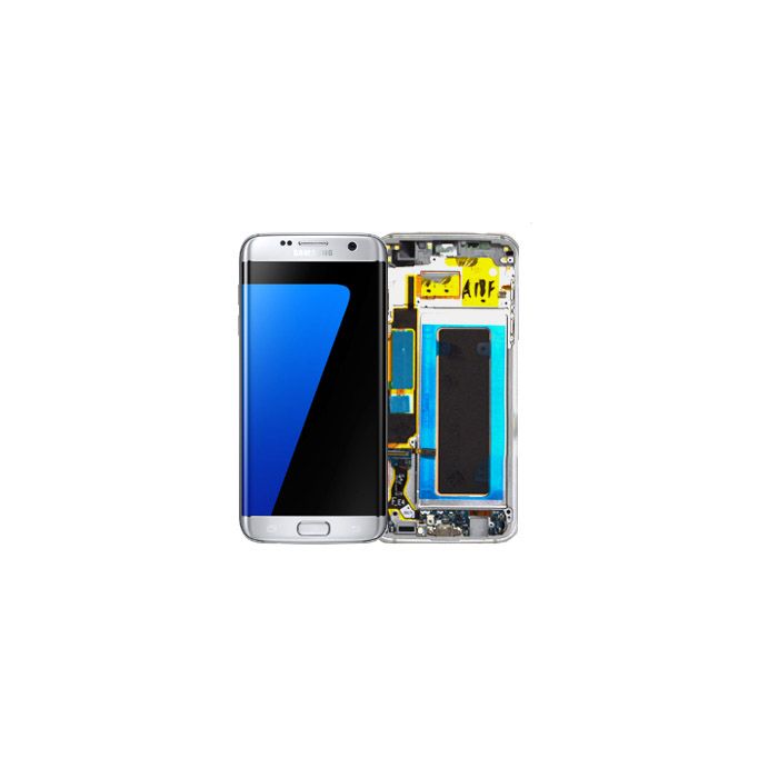 Skärm Samsung Galaxy S7 Edge original Silver