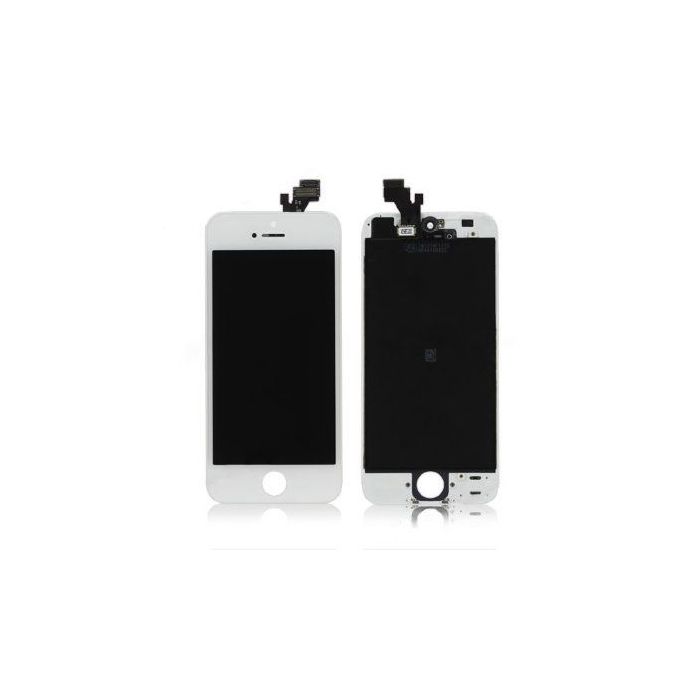 iPhone 5S/iPhone SE Skärm LCD display Vit AAA Kvalité