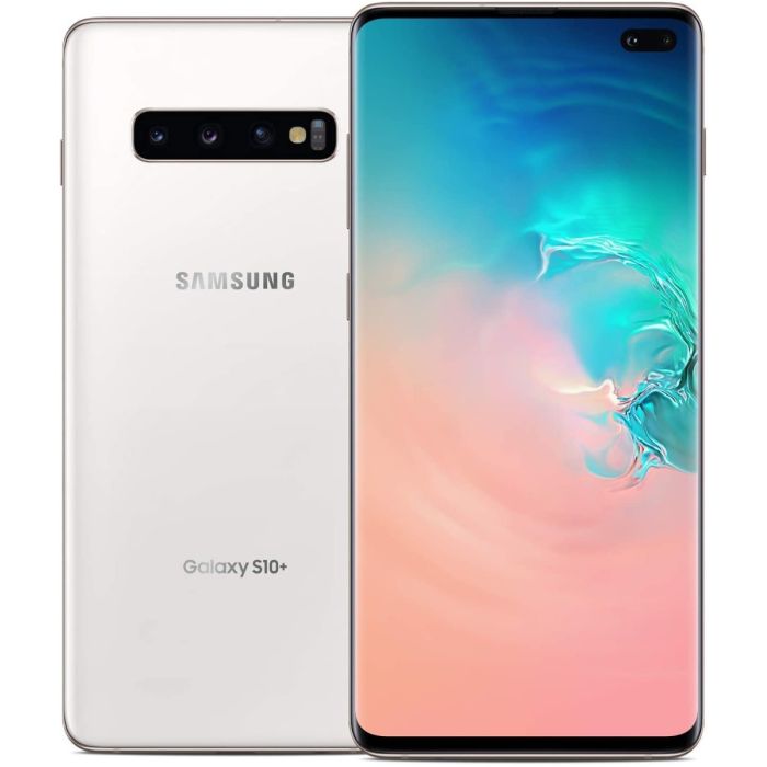 Begagnad Samsung Galaxy S10 Plus 128 GB Vit — Grade A