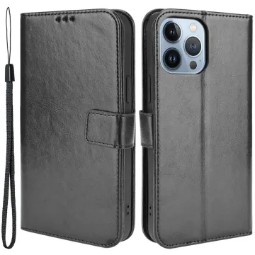 Plånboksfodral till iPhone 14 Plus Svart