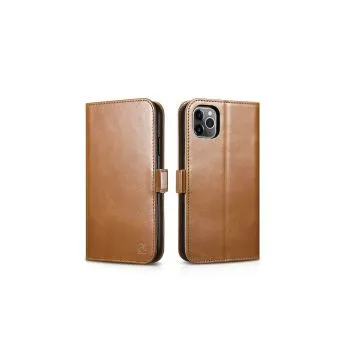 Plånboksfodral med magnet skal iPhone 11 Pro Brun