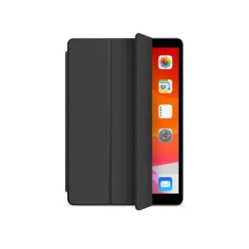 Fodral läder iPad 5 2017 / 6 2018  / Air 2 Svart