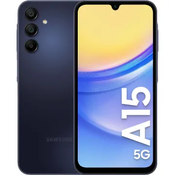 Samsung A15 128GB 5G Dubbla SIM Svart NY