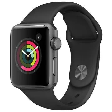 Apple Watch 2 Aluminium 38mm GPS Svart Okej Skick
