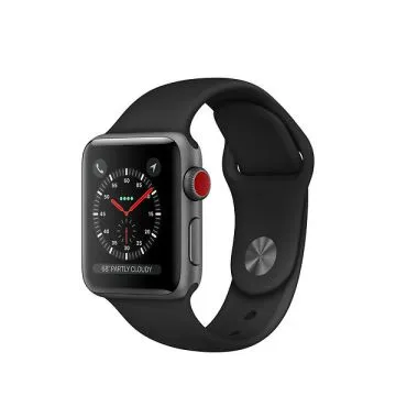 Apple Watch 3 Nike+ 38mm eSIM Svart Grade B