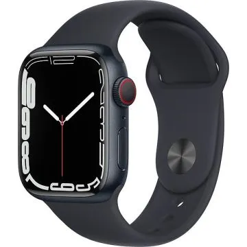 Apple Watch 7 Aluminium 41mm eSIM Svart Grade B