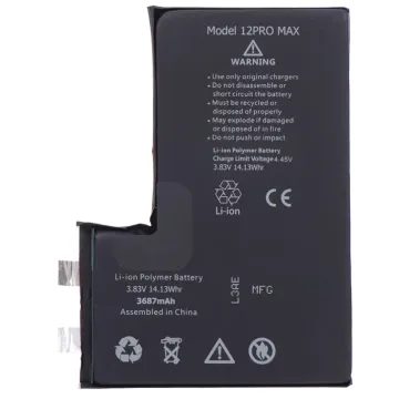 Batteri för iPhone 12 Pro Max Hög Kvalité CK