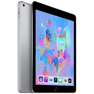 Begagnad iPad 6 2018 128GB SIM Svart Grade B