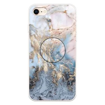 Skal - iPhone 6/6S/7/8/SE2 - TPU Marmorlack Guld