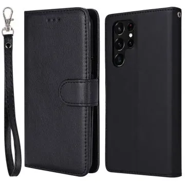 Plånboksfodral till Samsung S22 Ultra Svart