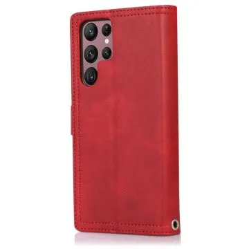 Plånboksfodral till Samsung S24 Ultra Röd