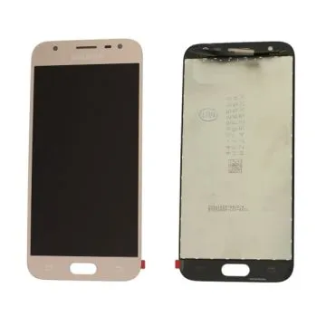 Skärm Samsung Galaxy J3 2017 original Guld