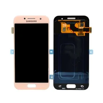 Skärm Samsung Galaxy A3 2017 original Rosa