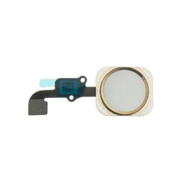 Hemknapp med flexkabel Iphone 6/6+ Guld