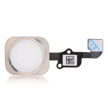 Hemknapp med flexkabel Iphone 6S / 6S plus Vit