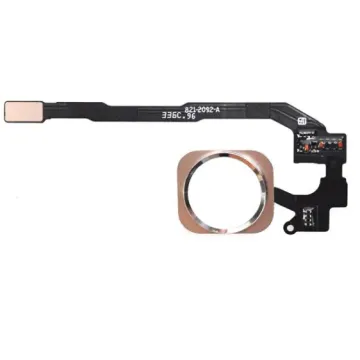 Hemknapp med flexkabel Iphone SE Vit