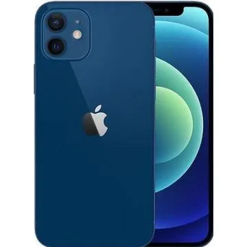 Begagnad iPhone 12 128GB Blå Grade A Utan Face ID