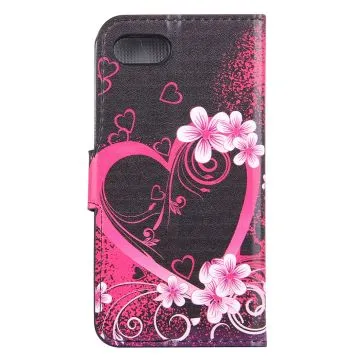 Fodral - iPhone 6/6S/7/8/SE2 - Blommig Hjärta