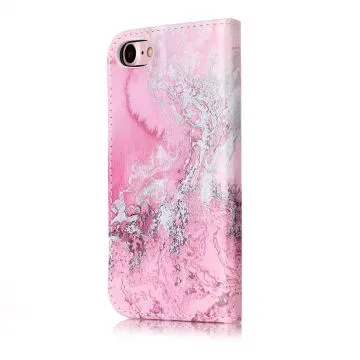 Fodral - iPhone 6/6S/7/8/SE2 - Rosa Havsvatten