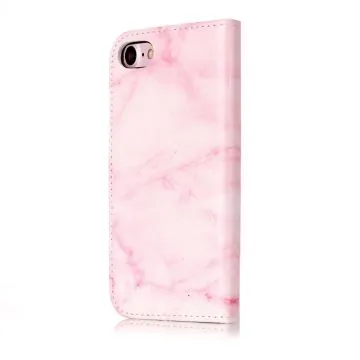 Fodral - iPhone 6/6S/7/8/SE2 - Rosa Marmor