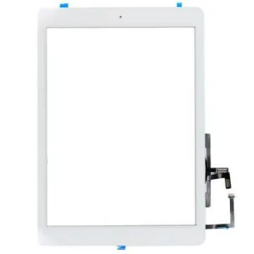 iPad 5 & Air1 Glas touch komplett små delar Vit