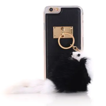 Skal med bygel djur iPhone 6/6s - Svart IPHN6-KRTS-S