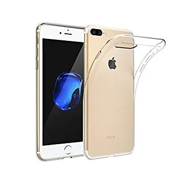 Skal Silikon iPhone 7 Plus/ 8 Plus transparent SKI7PTP