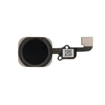 Hemknapp med flexkabel Iphone 6S / 6S plus Svart
