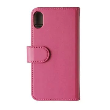 Plånboksfodral magnetskal till iPhone X/XS Rosa