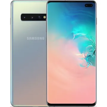 Begagnad Samsung S10 Plus 128GB Silver Grade B