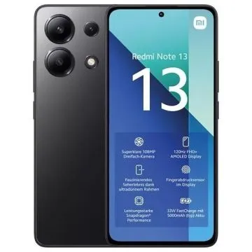 Xiaomi Redmi Note 13 Dubbla SIM 128GB Svart