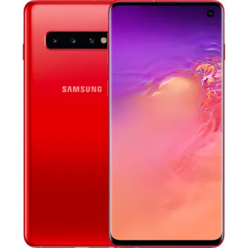 Begagnad Samsung S10 Plus 128GB Röd Grade A
