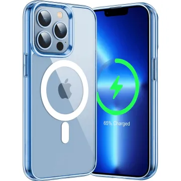 Skal magsafe för iPhone 13 Pro Blå
