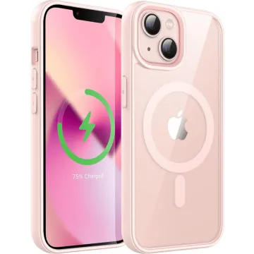 Skal magsafe för iPhone 14 Rosa