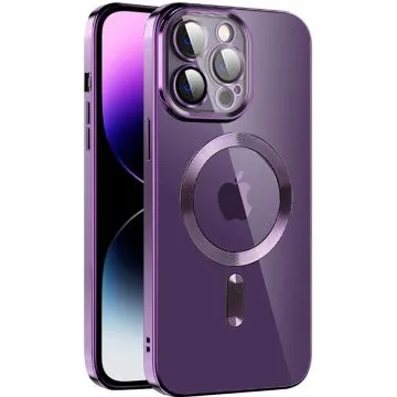 Skal magsafe för iPhone 14 Pro Max Lila