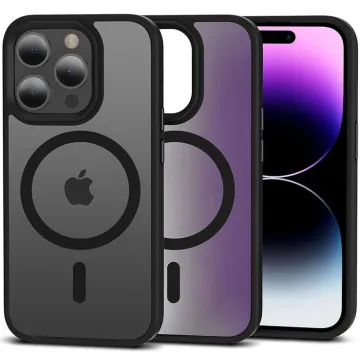 Skal magsafe för iPhone 15 Pro Max Svart